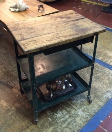 rustic kitchen island