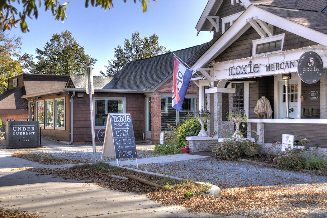 Moxie Mercantile and Undercurrent Coffee on Midwood's Commonwealth Ave